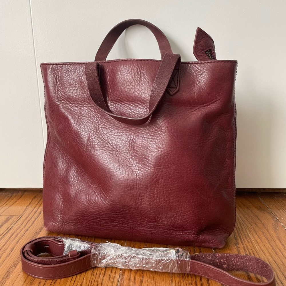 Madewell Crossbody Zip Top Transport Tote